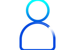 person with star illustration